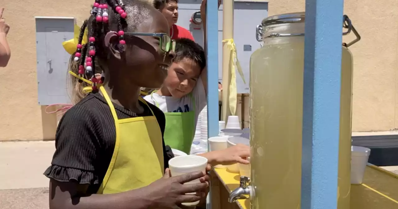 Phoenix Day School for the Deaf students learn through lemonade