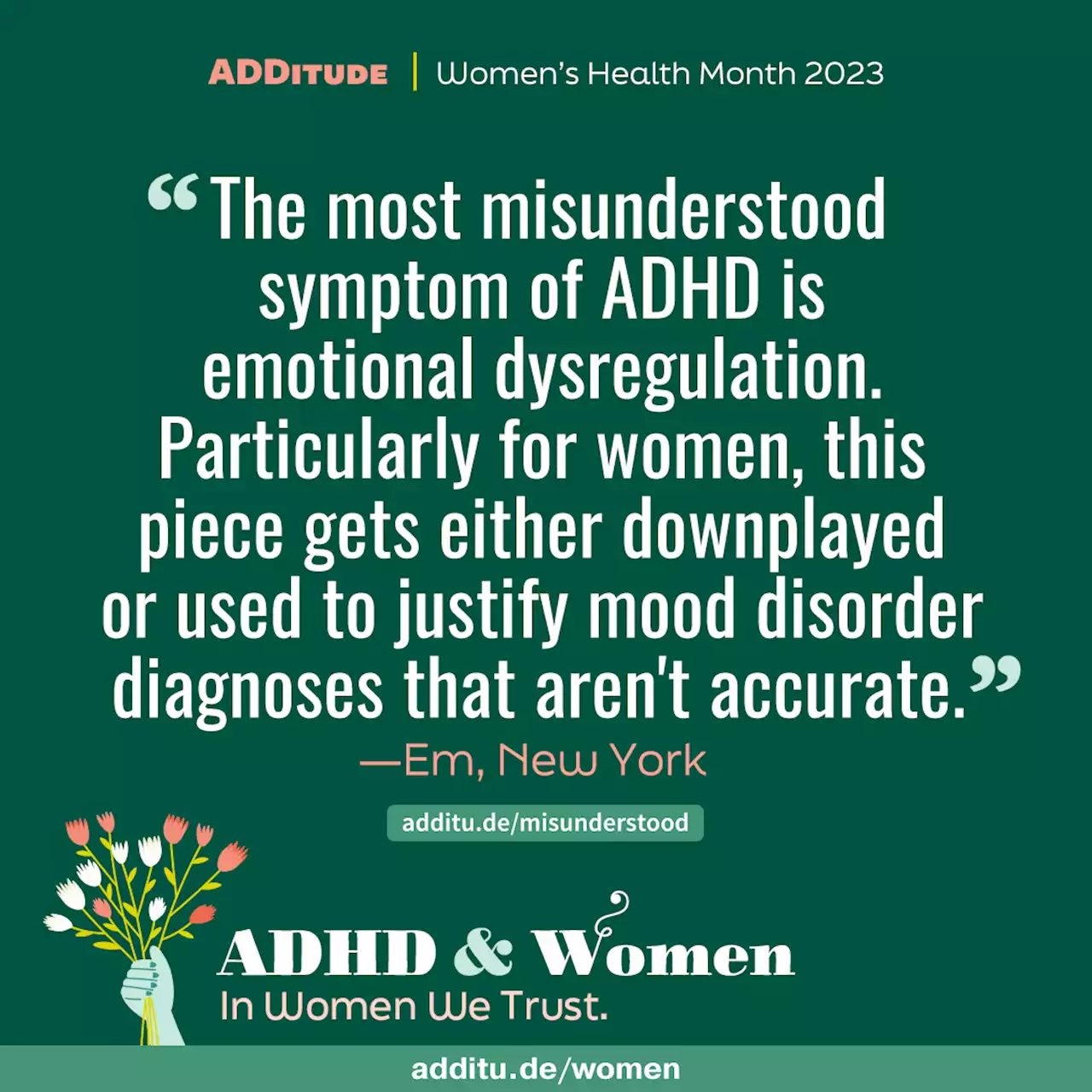 “Drowning on the Inside:” Misunderstood Symptoms of ADHD in Women