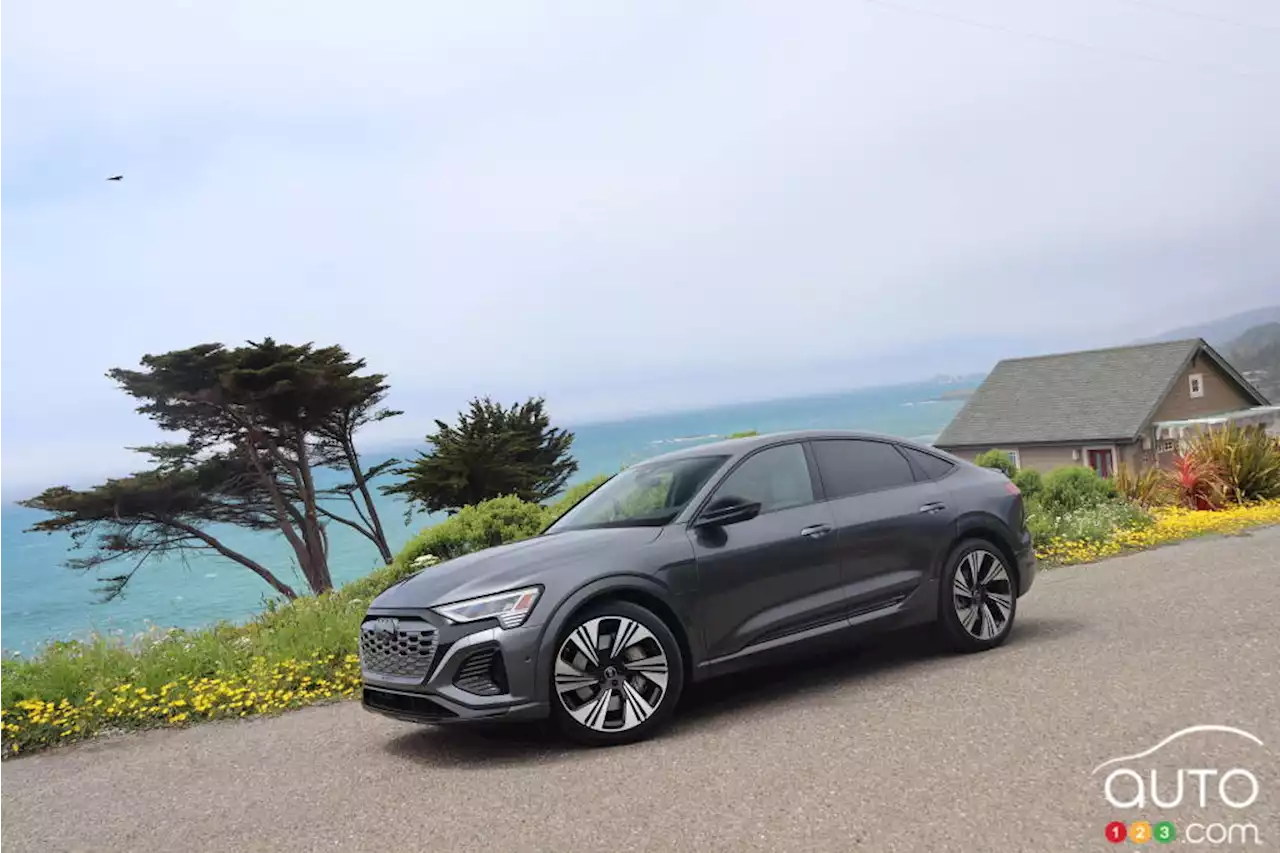 Audi Q8 e-tron 2024 premier essai | Essais routiers | Auto123