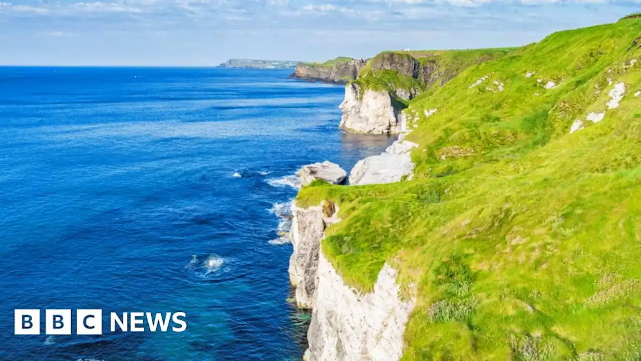 Dunluce: Man rescued after falling into County Antrim quarry