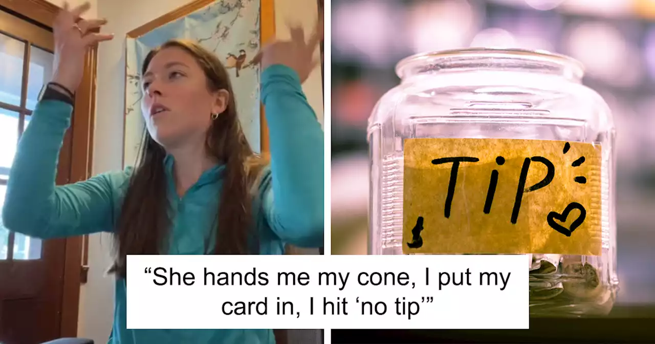 Ben & Jerry’s Cashier Throws A Scene After Woman Refuses To Leave Them A Tip, Gets Reality Checked By The Internet