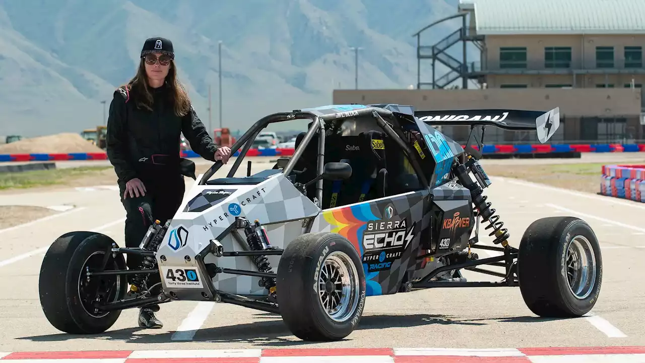 Ken Block's Wife Lucy Racing Up Pikes Peak With Sierra Echo EV Buggy | Carscoops