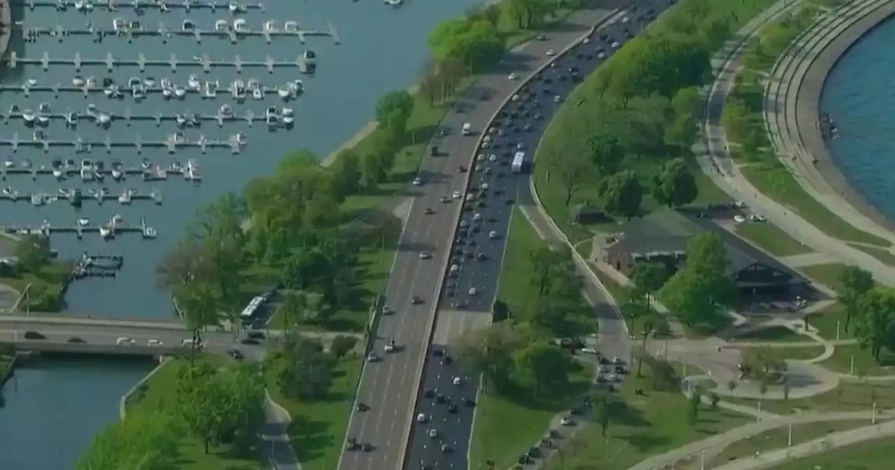 Part of DuSable Lake Shore Drive to close Monday night