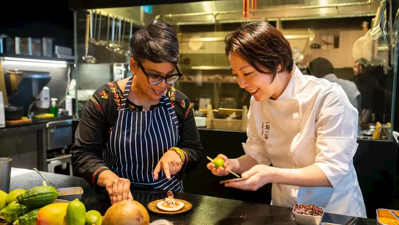 What does Japanese-Indian food look like? Two chefs embark on an experiment to create new flavour combinations