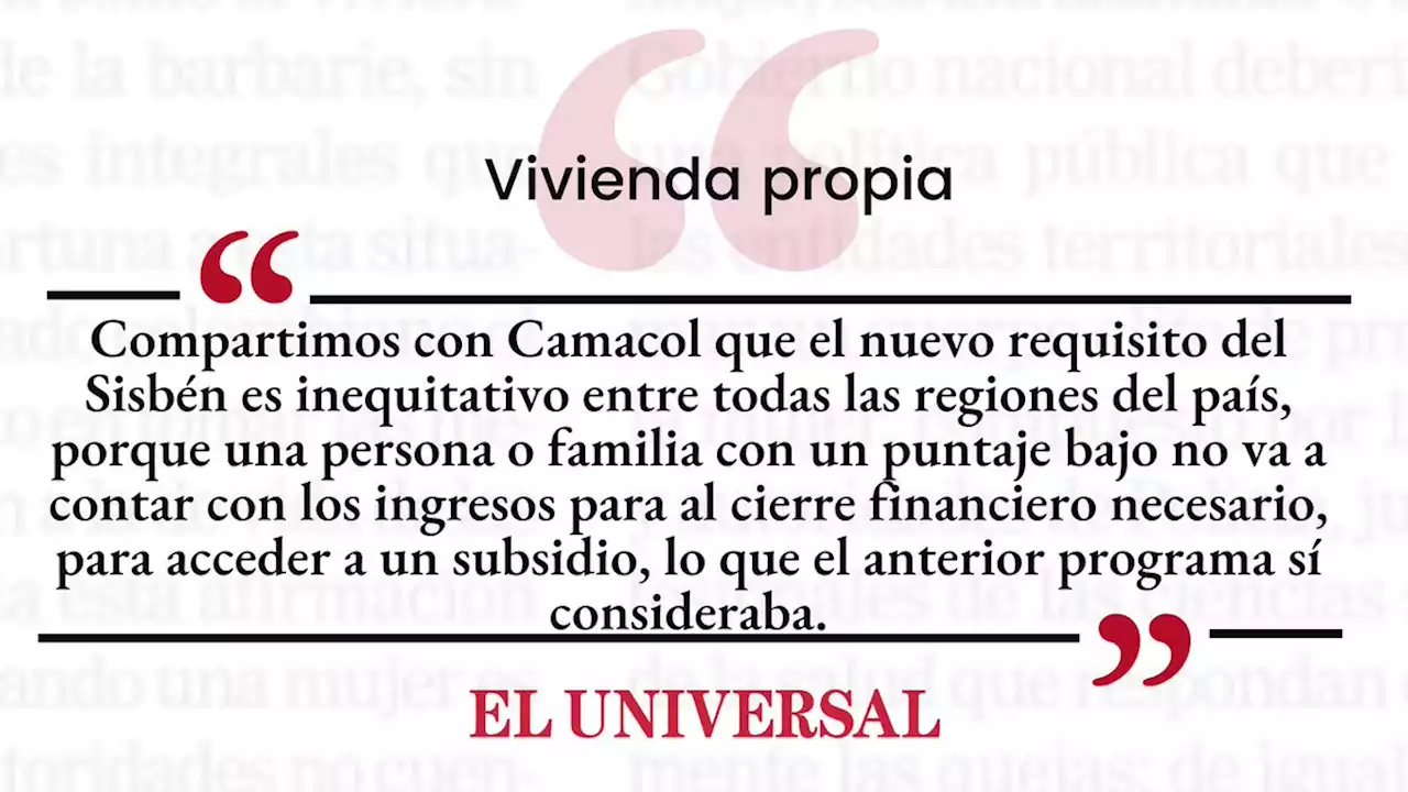 Vivienda propia