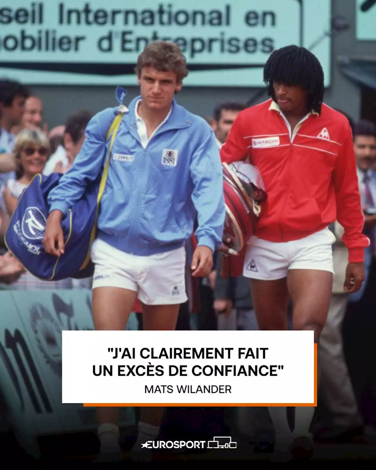 Legends' Voice - Roland-Garros - Wilander sur sa finale contre Noah : 'J'ai clairement fait un excès de confiance'