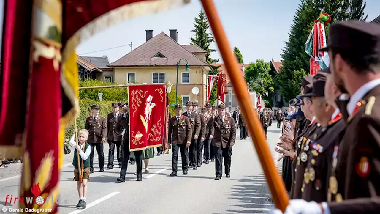 Oö: Erfolgreiches Mega-Bezirksfeuerwehrfest mit einer Schar an Helfern → 130 Jahre FF Moosbach