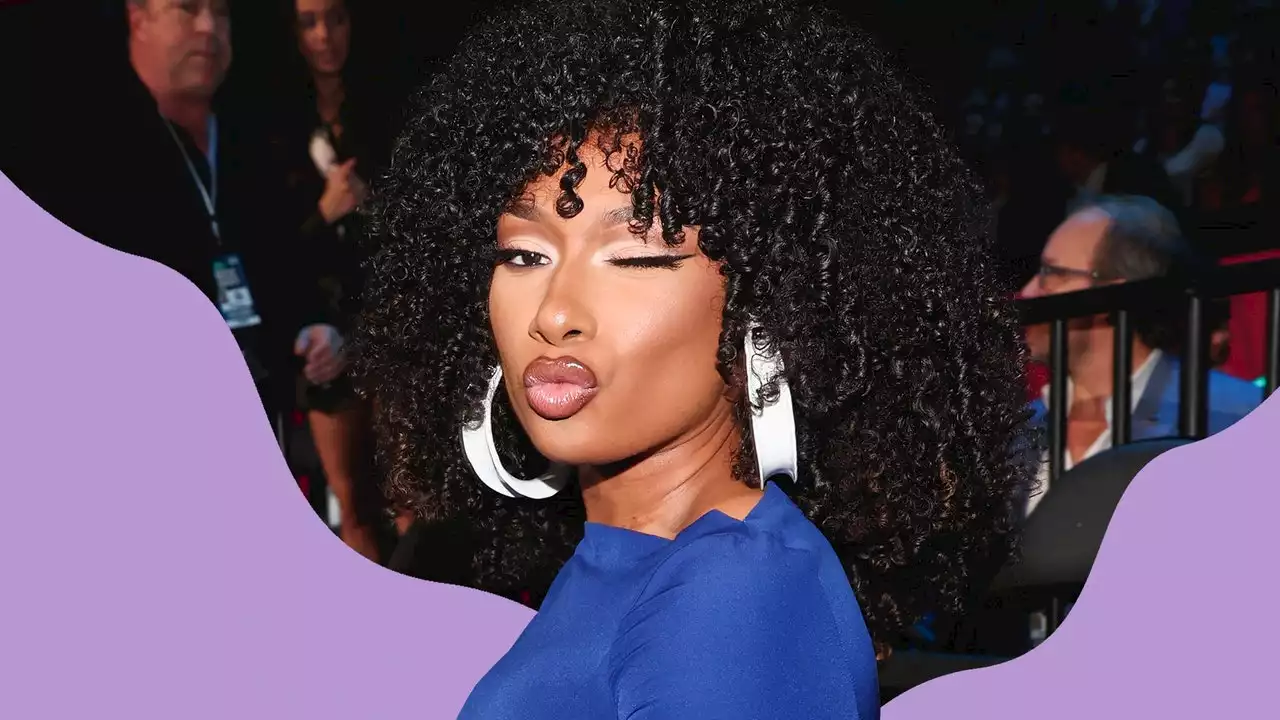 Megan Thee Stallion dyed her natural curls red and just wow