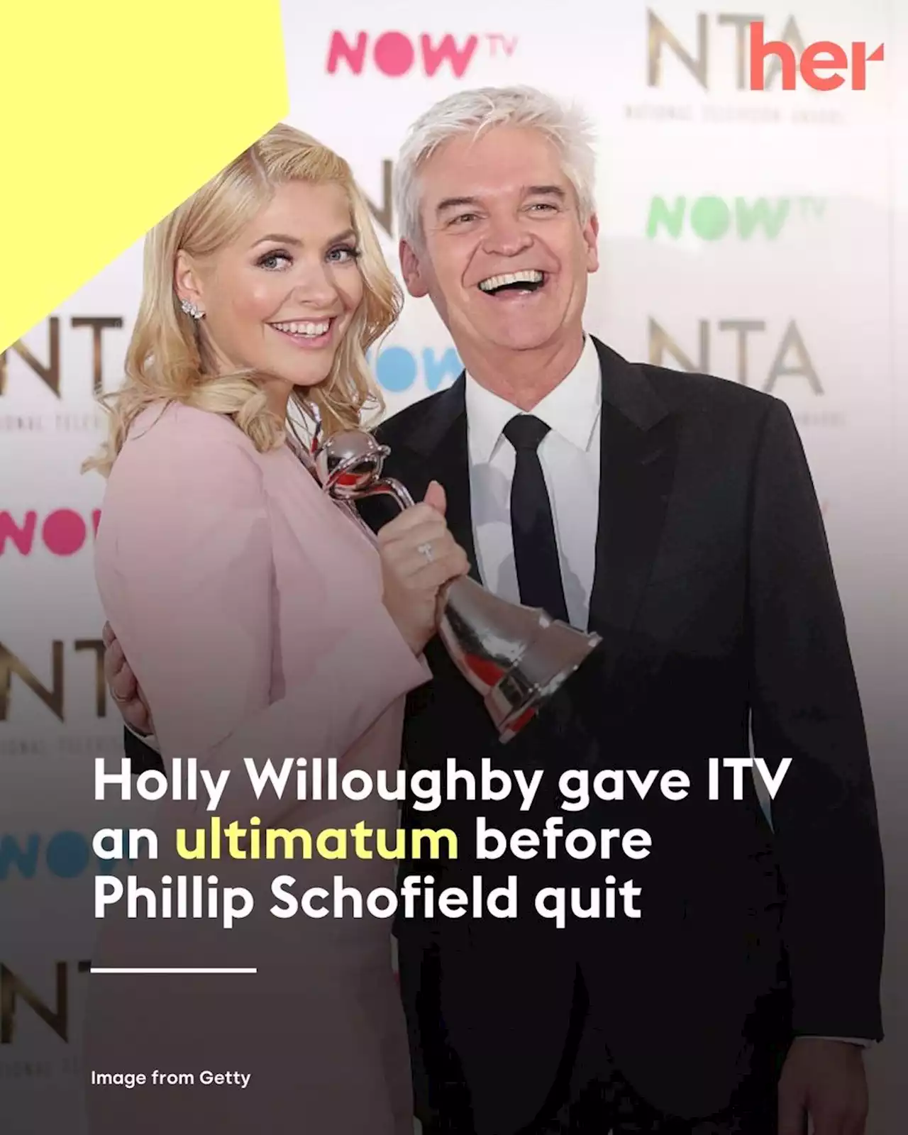 Holly Willoughby reportedly gave ITV an ultimatum before Schofield quit | Her.ie