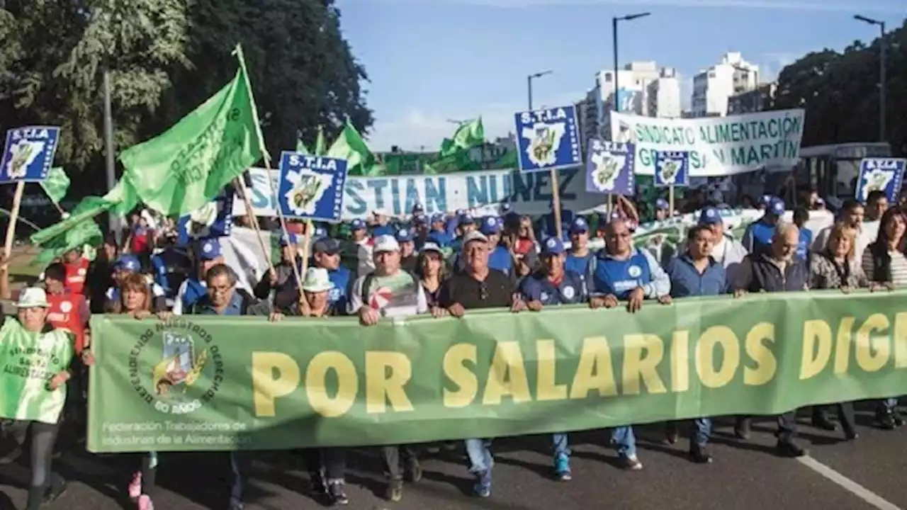 Trabajadores de Alimentación, en pie de guerra: reclamo salarial