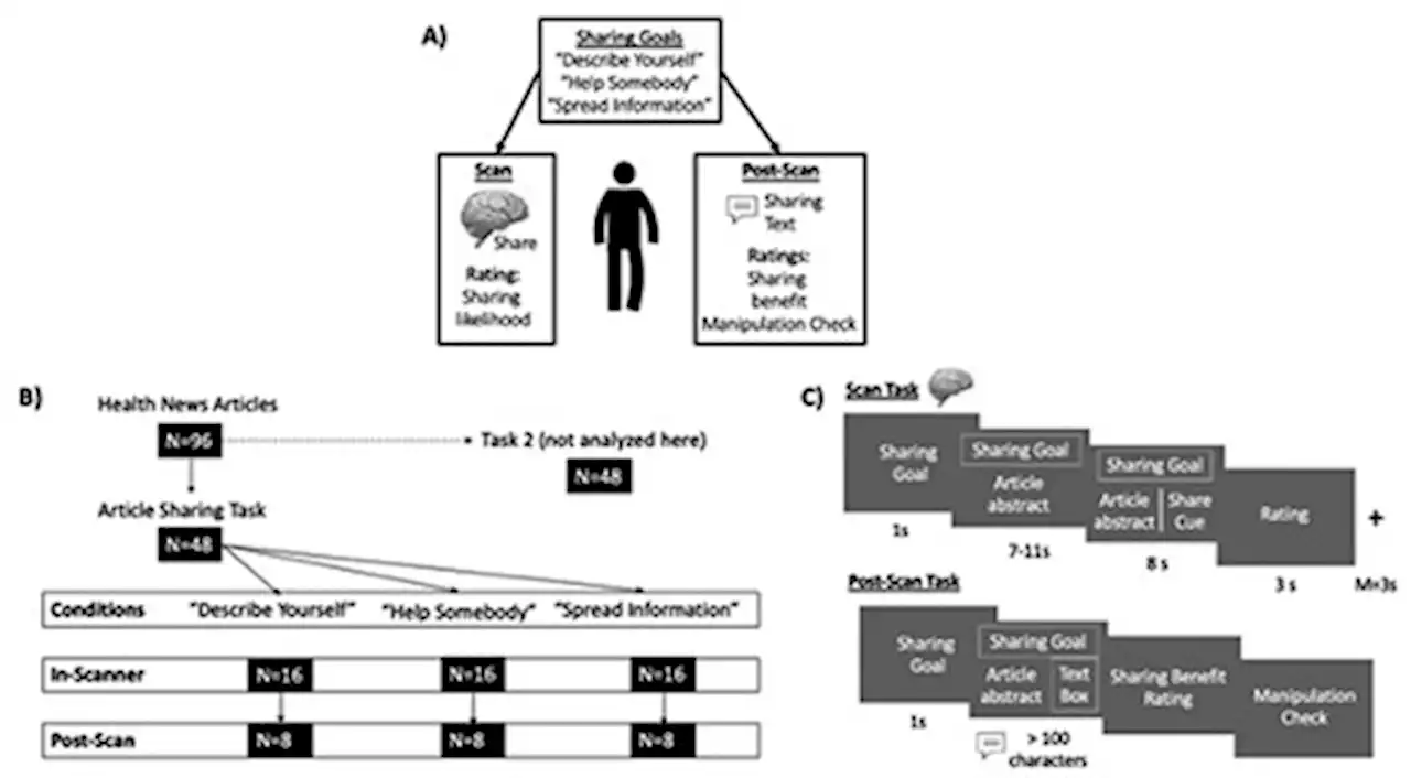 Invoking self-related and social thoughts impacts online information sharing