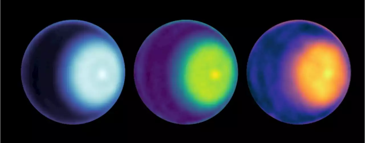 NASA Scientists Make First Observation of a Polar Cyclone on Uranus