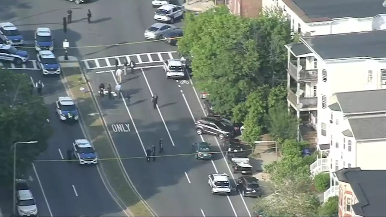 Large Police Presence After Person Shot in Dorchester, Part of Road Shutdown