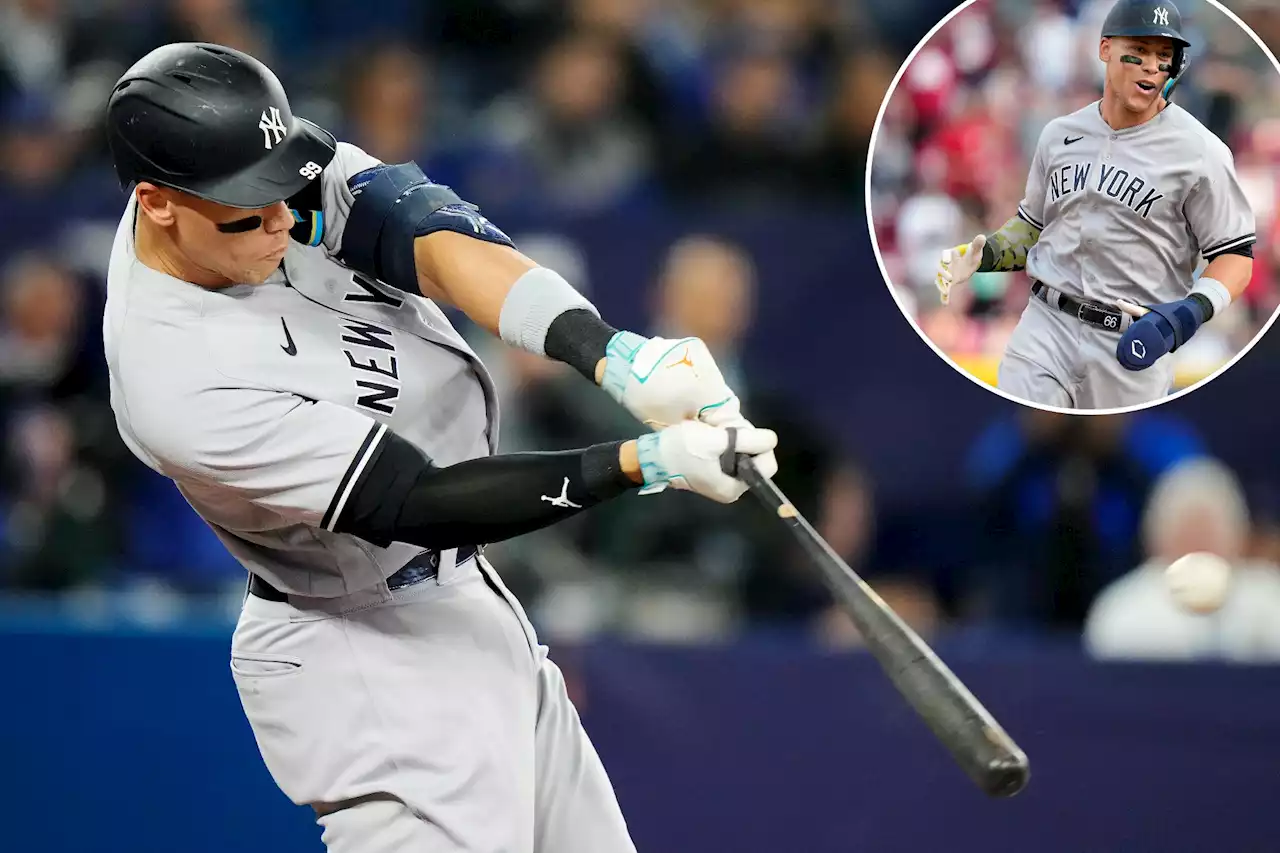 Aaron Judge is the Yankees’ one-man wrecking ball — again