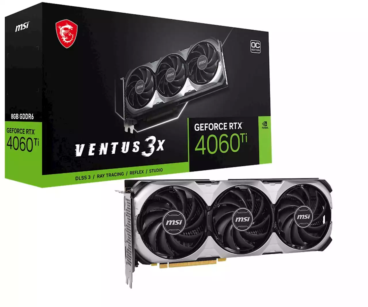 MSI、新型GPUのGeForce RTX™ 4060 Tiを採用したグラフィックスカード「GeForce RTX™ 4060 Ti VENTUS 3X 8G OC」を発売開始