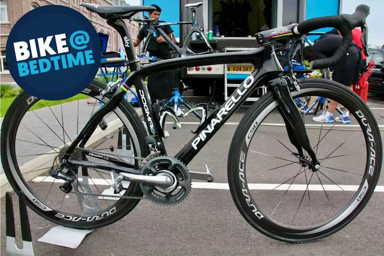 Check out Mark Cavendish's 2012 Pinarello Dogma 2