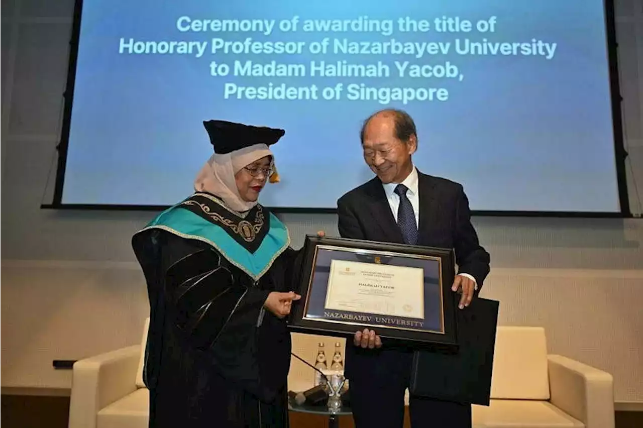 S’pore, Kazakhstan can cooperate on education, women empowerment, interfaith dialogue: President Halimah