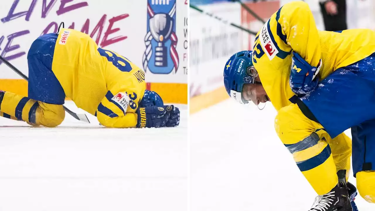 Ishockey: Dubbla smällar för Tre Kronor i förlusten mot USA