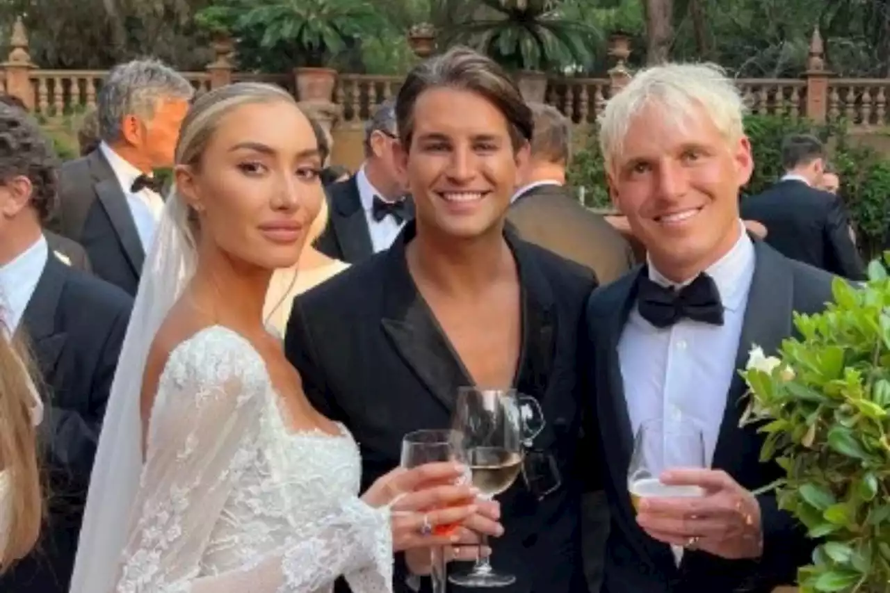 Jamie Laing and Sophie Habboo throw epic pool party after luxury Spanish wedding