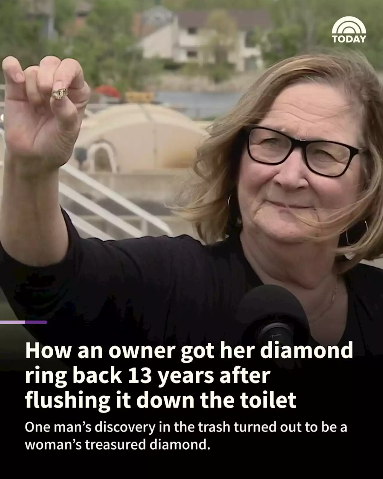 How an owner got her diamond ring back 13 years after flushing it down the toilet