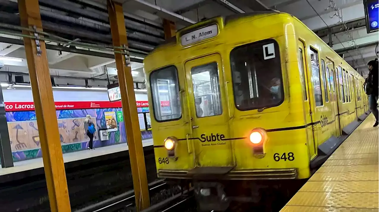 Paro de subtes: todas las líneas y el Premetro dejarán de funcionar desde la madrugada de este martes 23