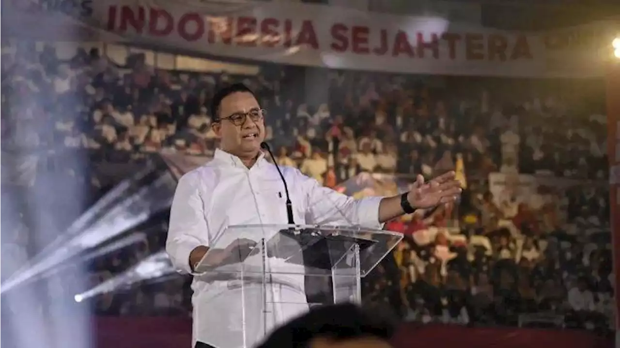 Isi Pidato Anies Baswedan yang Buat Relawan Ganjar Pranowo Geram hingga Melapor ke Mabes Polri - Tribunnews.com