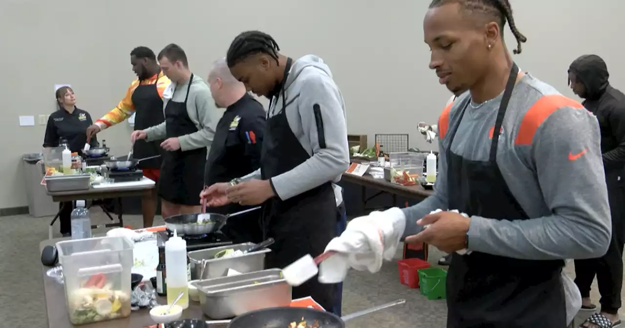 Rooks to Cooks: Browns rookies learn cooking skills from Baldwin Wallace in transition to life after college