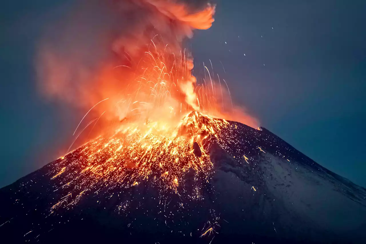 Gobierno mexicano y autoridades supervisan ruta de evacuación en el volcán Popocatépetl