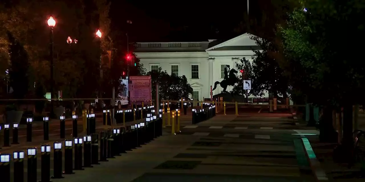 U-Haul truck crashes into security barriers near White House; driver detained