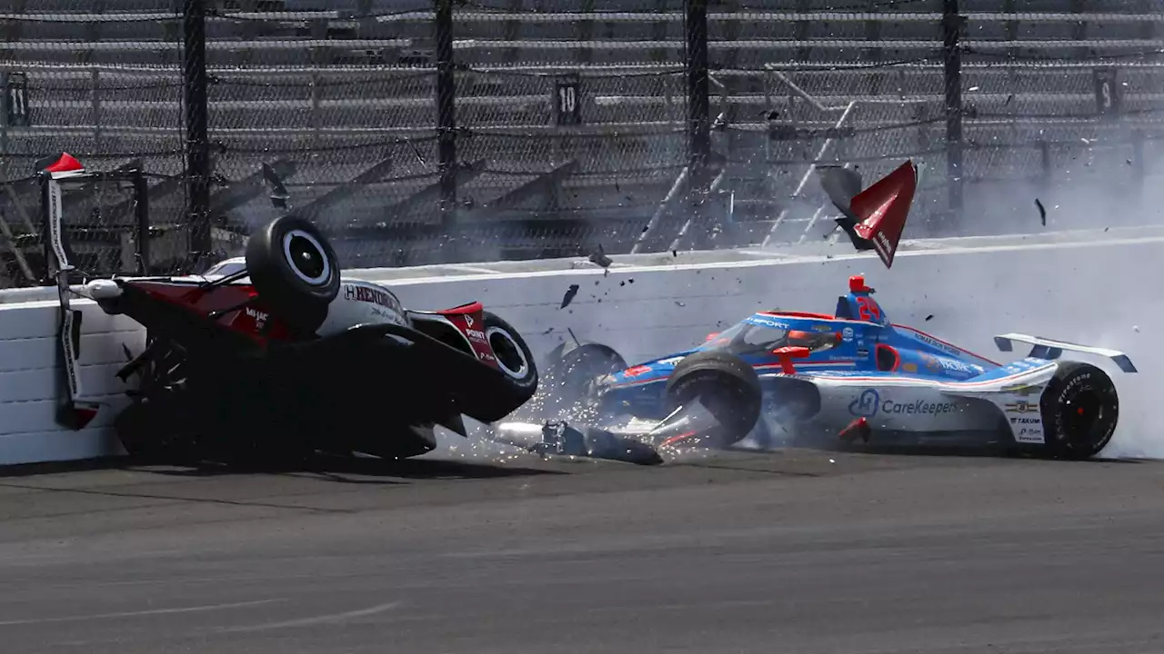 Driver breaks back in terrifying Indy 500 practice crash