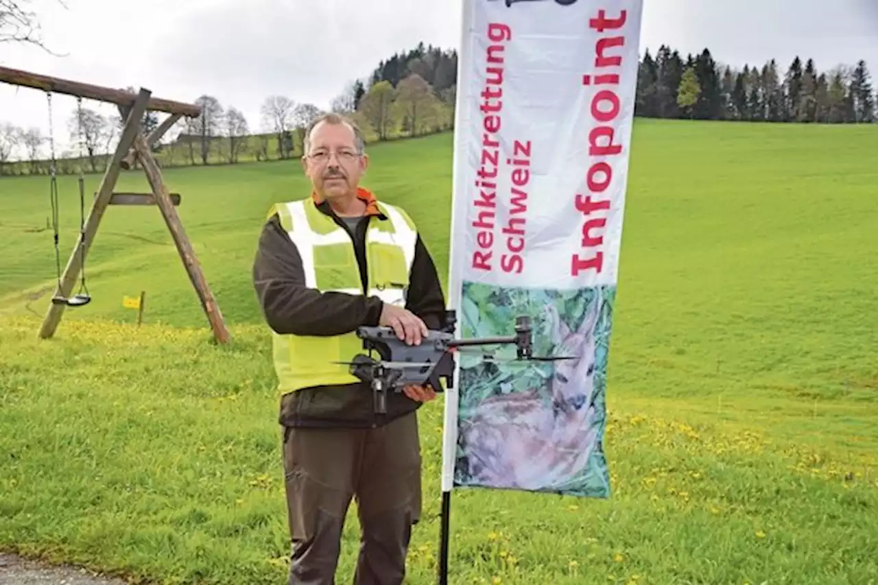 Die Rehkitz-Retter suchen Piloten - bauernzeitung.ch