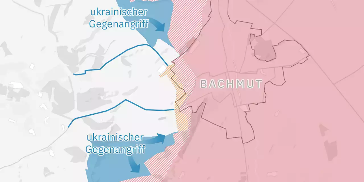 Eingekesselt in der eroberten Stadt – Bachmut könnte für die Russen zur Falle werden