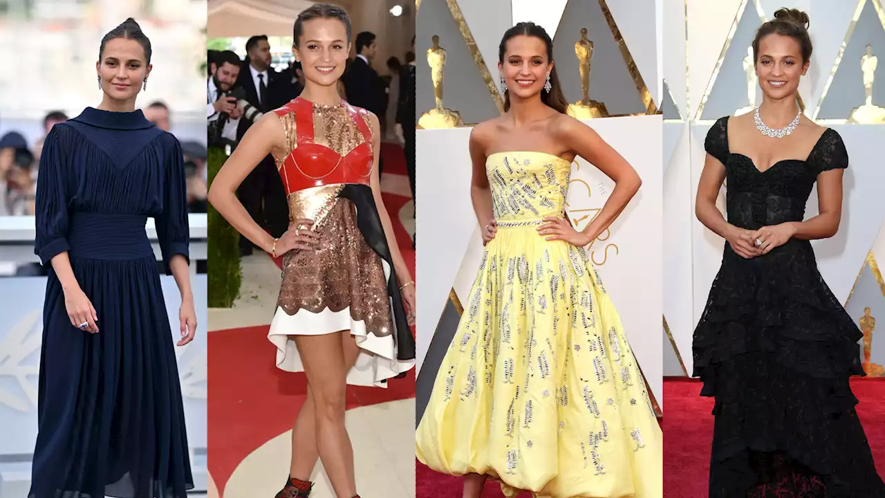 25 Of Alicia Vikander’s Best Red-Carpet Looks