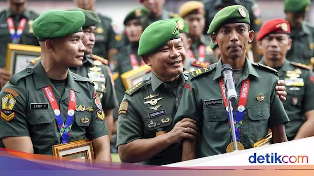 KSAD Beri Penghargaan Atlet TNI Peraih Medali SEA Games 2023