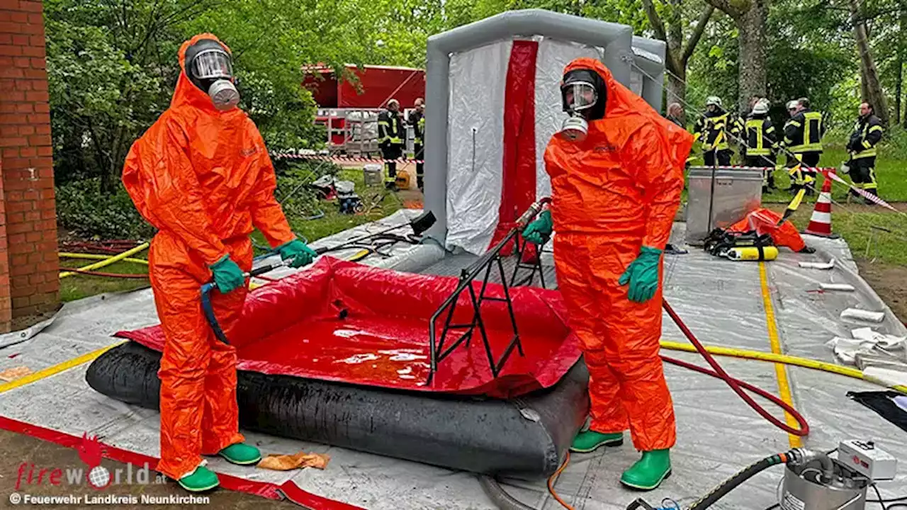 D: Unbekannter Stoff löst ABC-Großeinsatz an Schule in Ottweiler aus