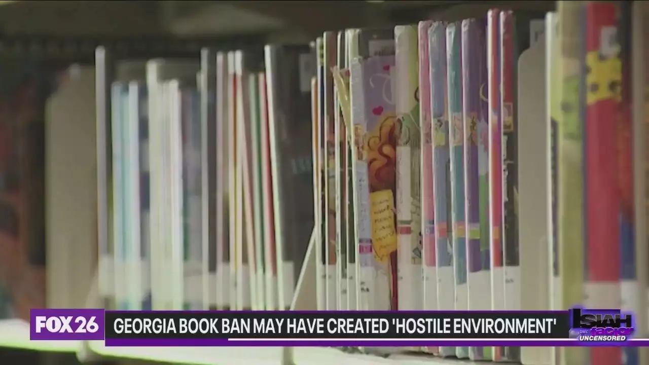 Georgia school district book ban may have created 'hostile environment'