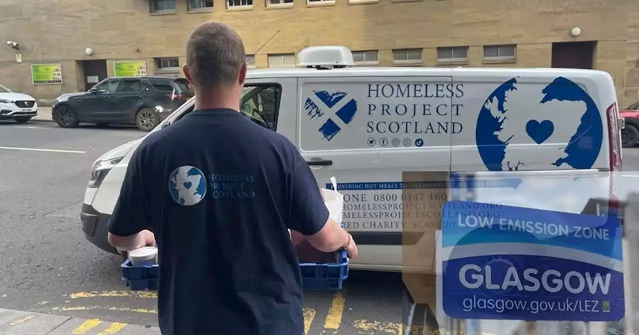 Homeless Project Scotland in 'crisis' as fridge van too old for Glasgow LEZ