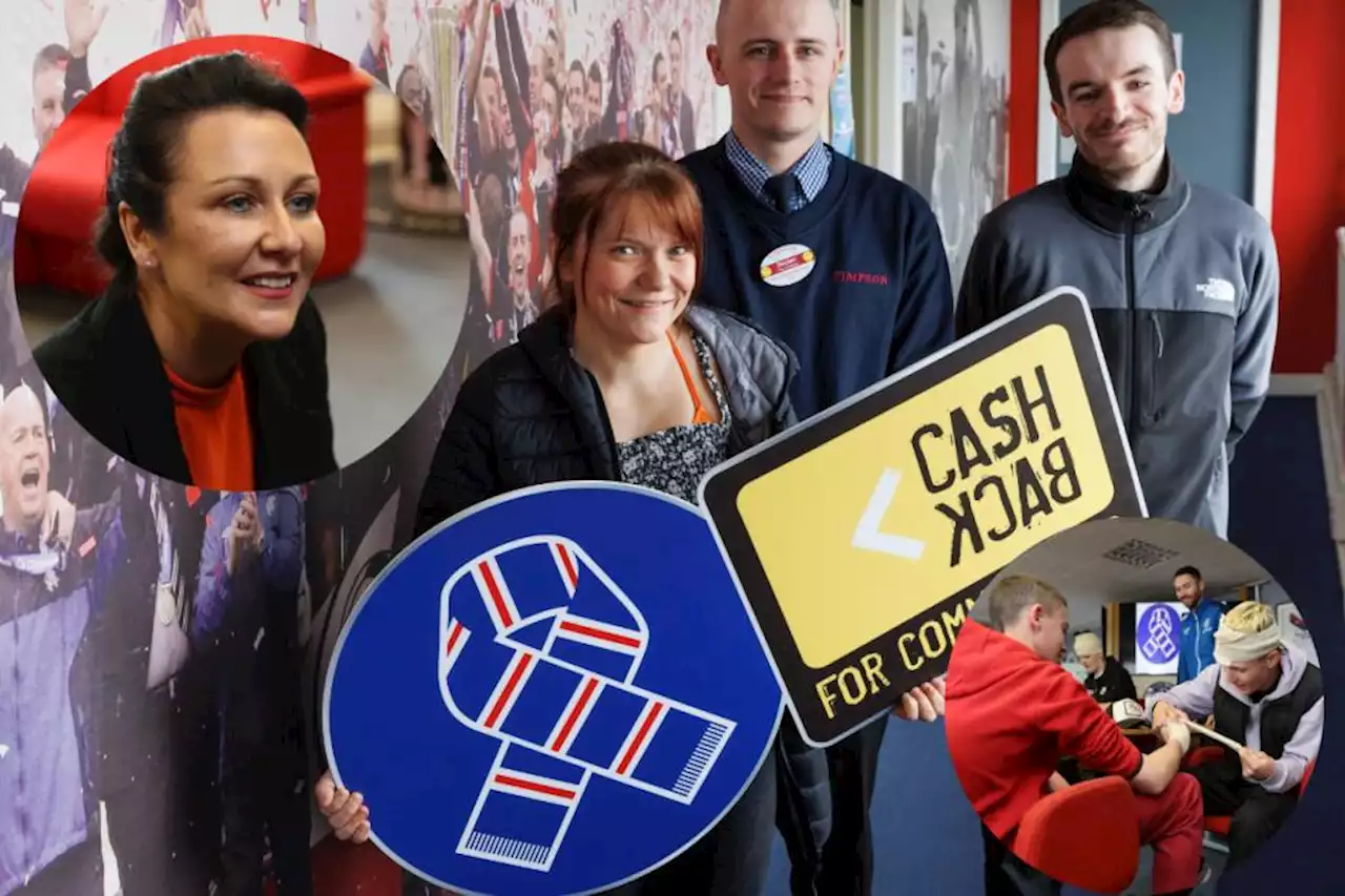 Young offenders praise 'life-changing' Rangers charity scheme to help them into work