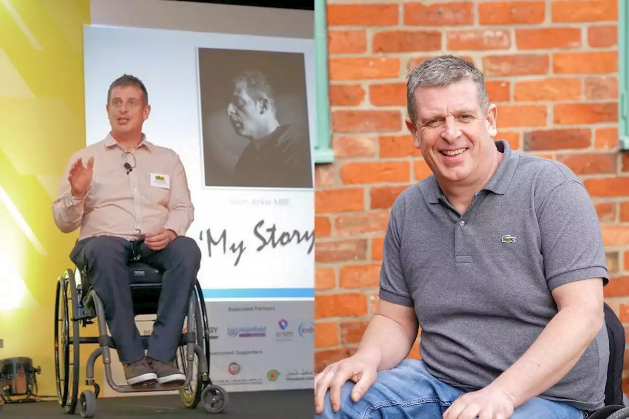 Dad shares inspiration tale of recovering from paralysis and addiction