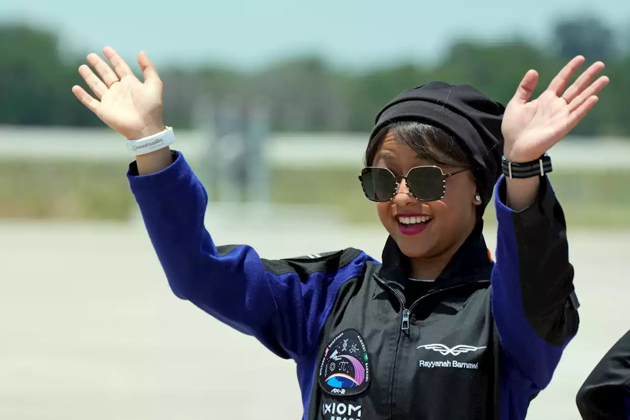 First Saudi Arabian woman astronaut lands at International Space Station