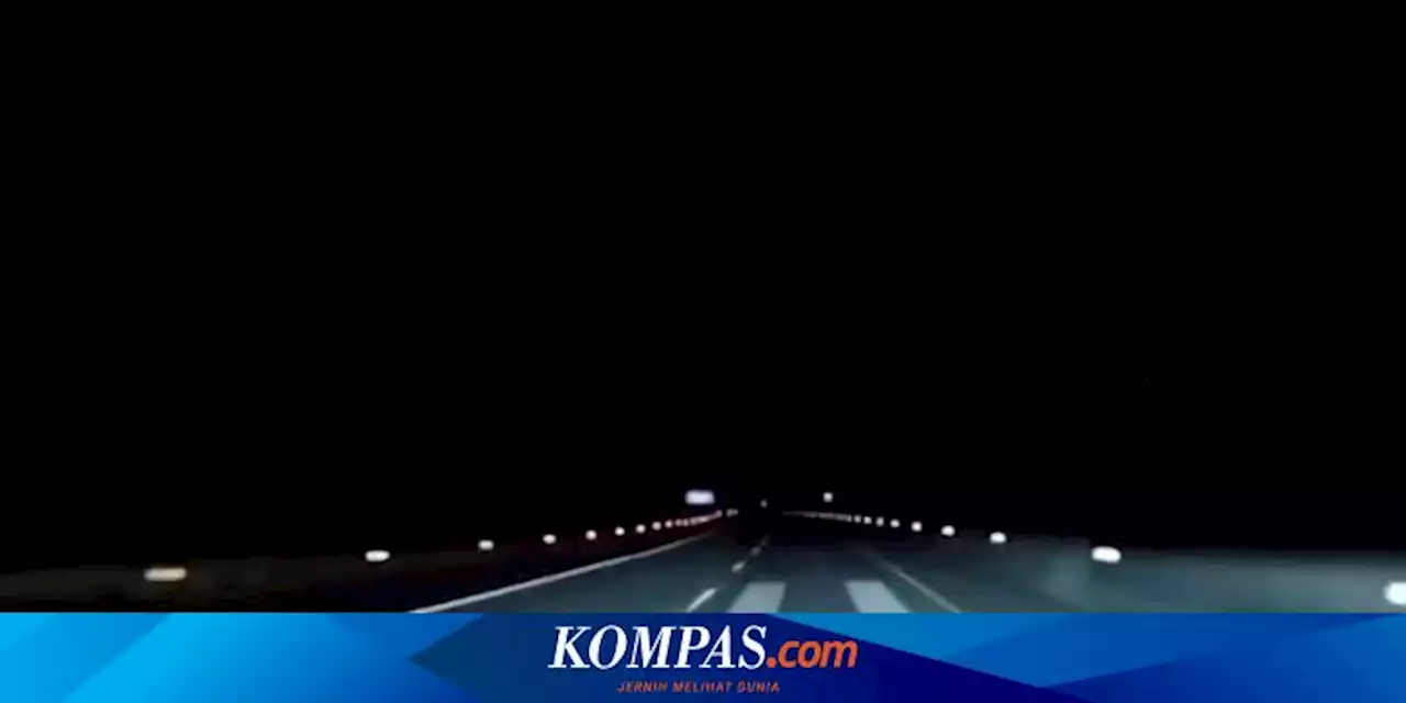 Bahaya Laten di Jalan Tol Saat Malam, Trailer Enggak Pakai Lampu Rem