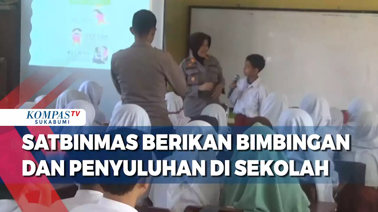 Satbinmas Berikan Bimbingan Dan Penyuluhan Di Sekolah Dasar