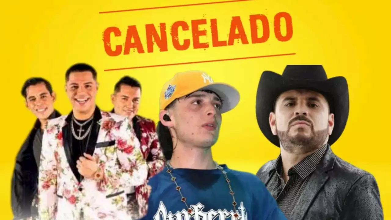 Adiós a Grupo Firme, Peso Pluma y Komander; en Cancún prohíben los conciertos de corridos