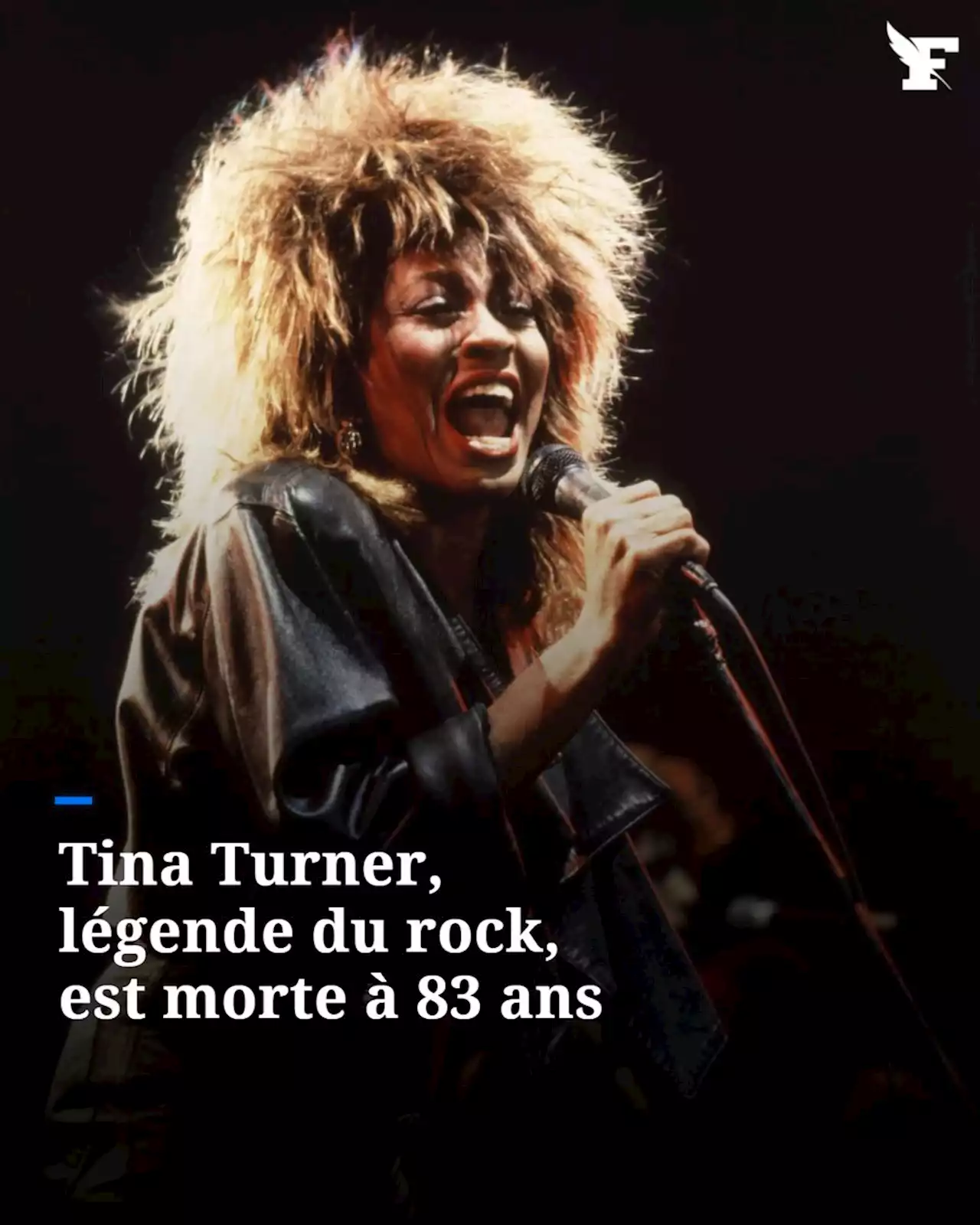 Tina Turner, légende du rock, est morte à 83 ans