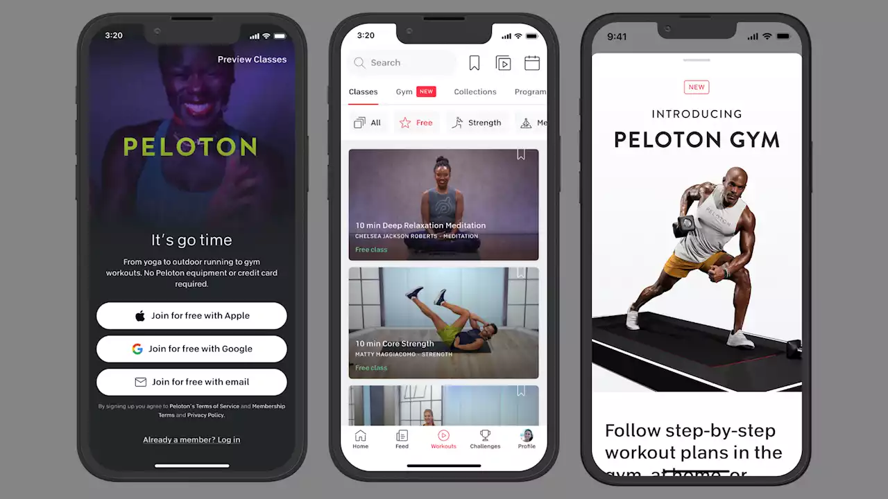 Peloton führt neue Abo-Modelle und Gym-Funktion ein