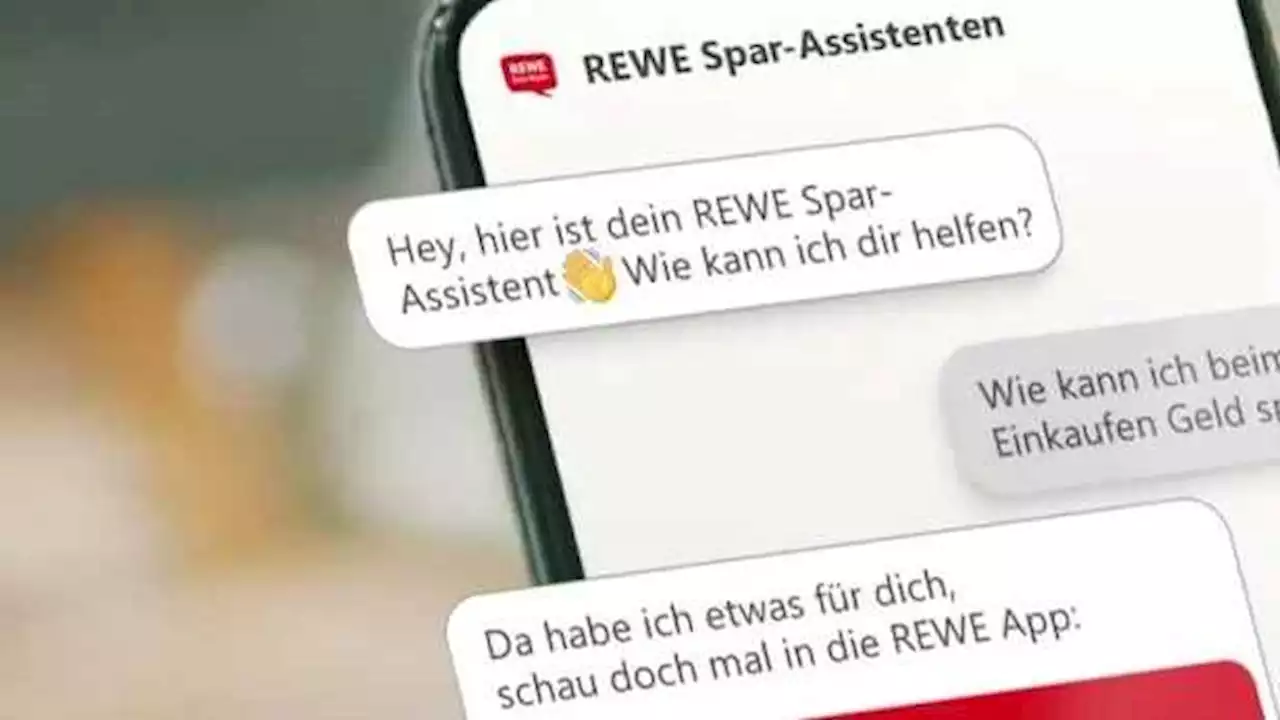 Rewe stellt den Chatbot 'Spar-Assistent' wieder ein