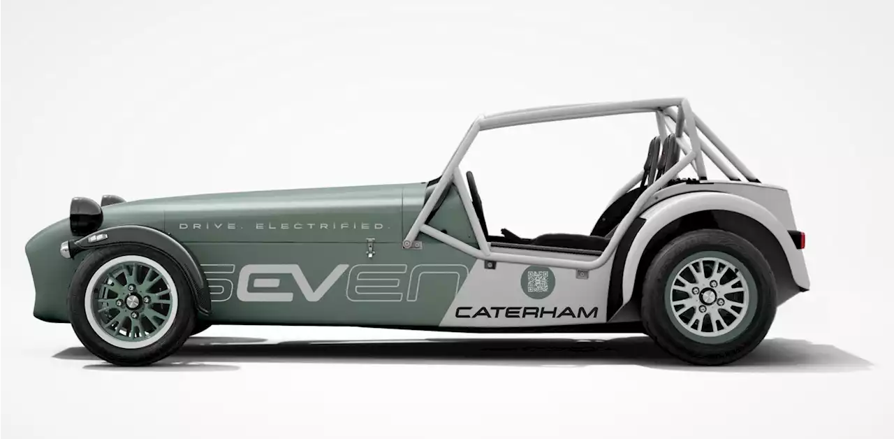 Caterham reveals electric verison of iconic Seven roadster