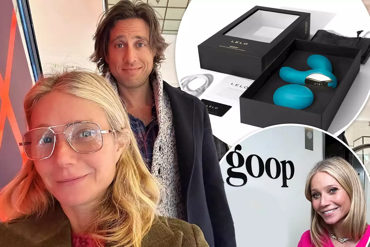 Gwyneth Paltrow peddles Goop anal sex toy — as a Father’s Day gift