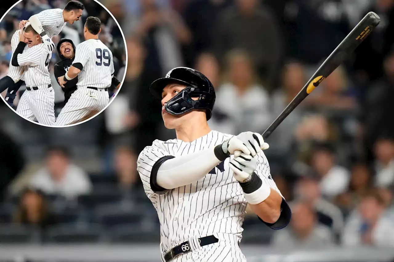 Yankees rally past Orioles thanks to Aaron Judge, Anthony Volpe heroics