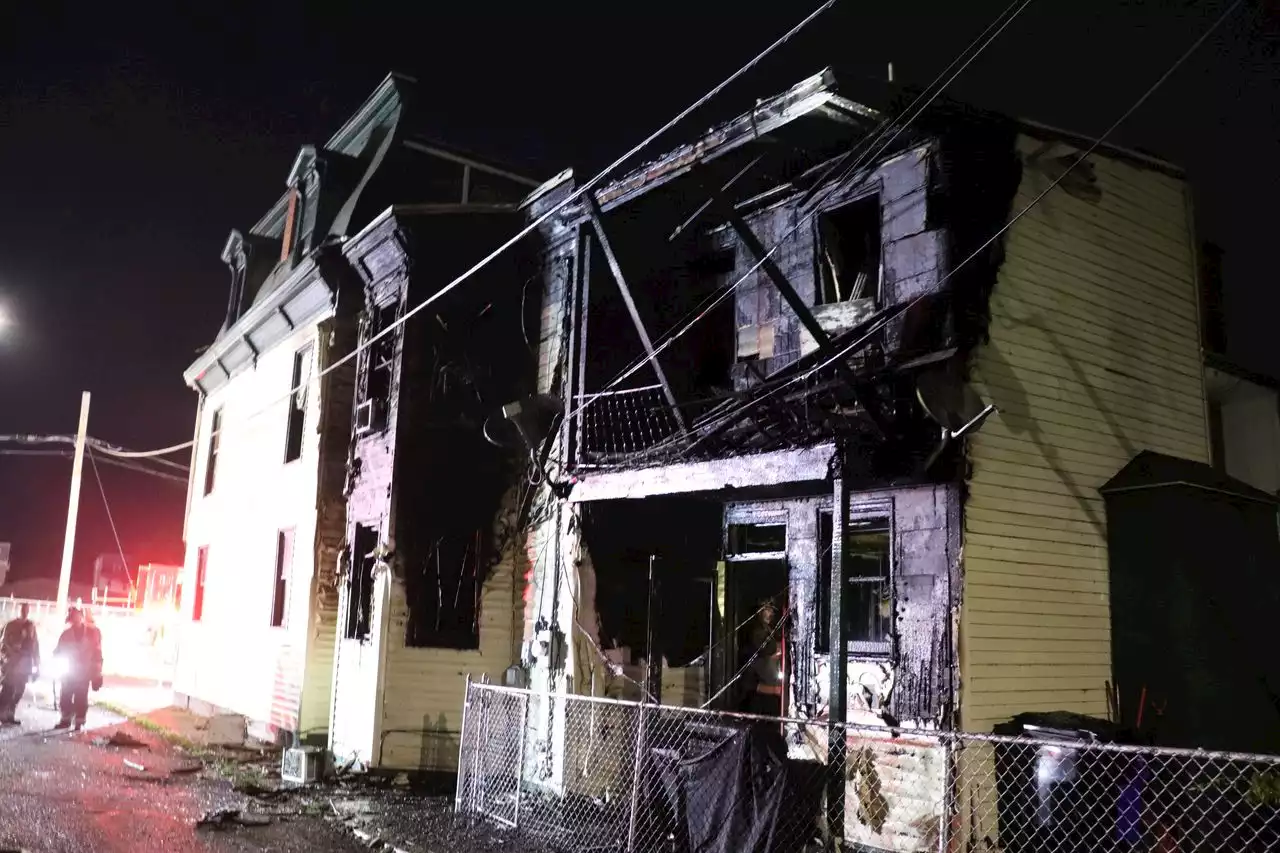 Man rescued from second story of burning home in Harrisburg